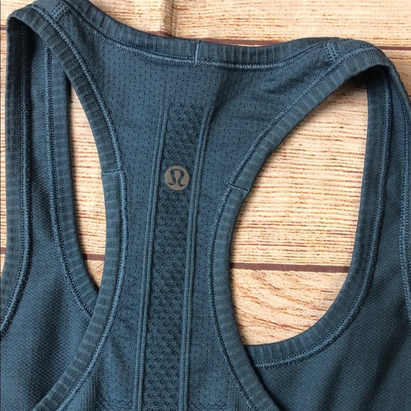 lululemon athletica Swiftly Tech Blue Tank Top - Picture 7 of 10